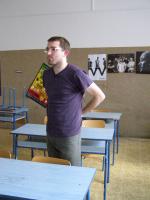 Marek Fajfr po výuce