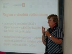 Mgr. Ivana Mědílková - řízení gymnázia a SOŠ