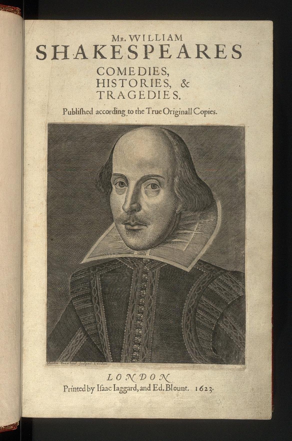 InductiveBot. Wikimedia.org : First Folio, Shakespeare - 0003 [online]. 2011-01-21 [cit. 2016-02-05]. Dostupný pod licencí Public domain na WWW: <https://commons.wikimedia.org/wiki/File:First_Folio,_Shakespeare_-_0003.jpg>.